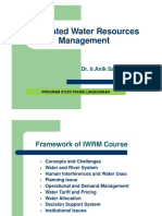 Integrated Water Resources Management: Dr. Ir - Anik Sarminingsih, MT