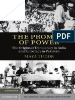 Maya Tudor - The Promise of Power_ The Origins of Democracy in India and Autocracy in Pakistan-Cambridge University Press (2013).pdf