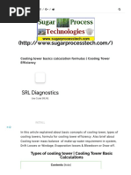 SRL Diagnostics: Types of Cooling Tower - Cooling Tower Basic Calculations