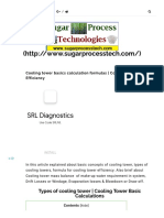 SRL Diagnostics: Types of Cooling Tower - Cooling Tower Basic Calculations