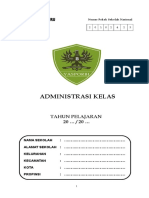 Buku Himpunan Adm Kls SMP