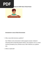 Mportant Java Question For ICSE Class X Board Exam