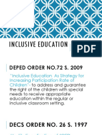 7 Principles For Inclusive Education