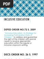 7 Principles For Inclusive Education