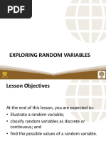 Exploring Random Variables