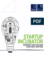 Startup Incubator Brochure July 2016 3MB