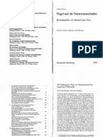 Wandschneider - Stellung Der Natur Bei Hegel PDF