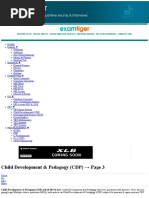 CDP MCQs - Child Development & Pedagogy (CDP) MCQ Questions With Answer