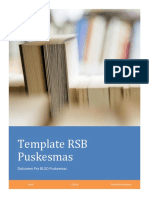 Template RSB Puskesmas: Dokumen Pra BLUD Puskesmas