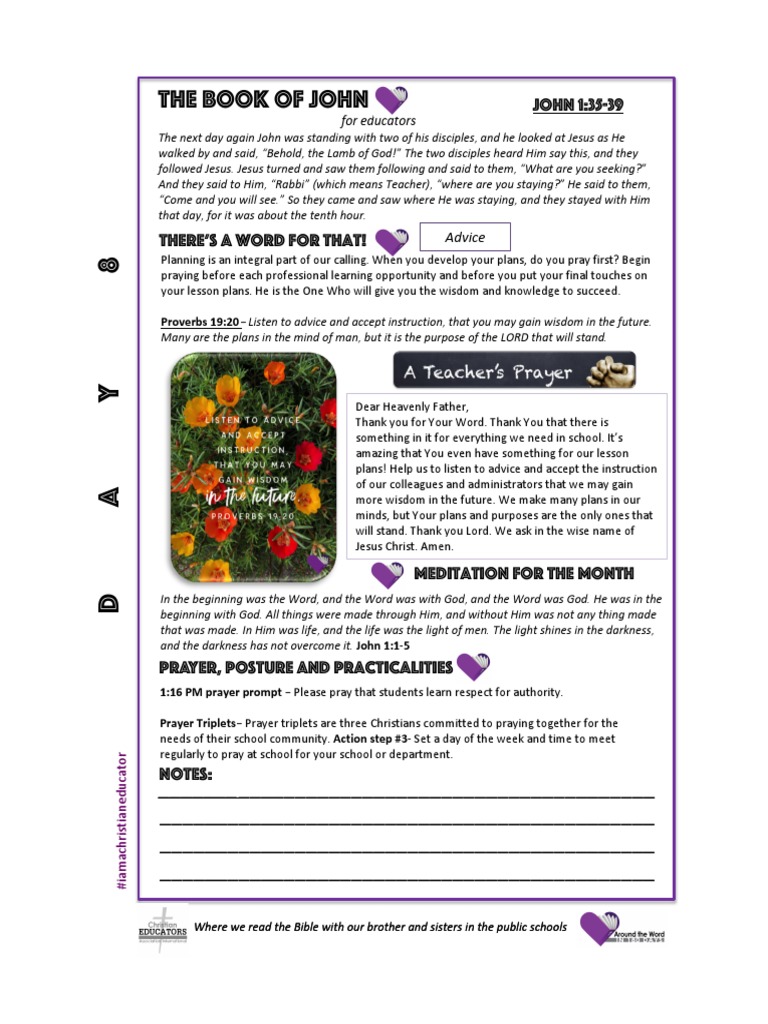 Day 8 | PDF | John The Baptist | Christianity