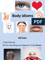 IDIOMS Body-Part-Idioms-Picture-Description-Exercises - 52450
