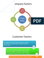 Company Factors: Tribes India