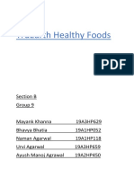 Truearth Healthy Foods: Section B Group 9