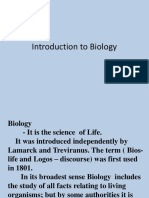 Introduction of Bio