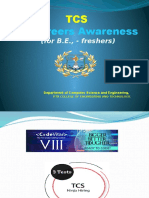 IT-Careers Awareness: (For B.E., - Freshers)