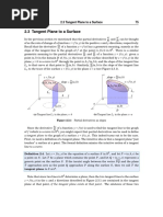 2.3 Tangent Plane To A Surface 75