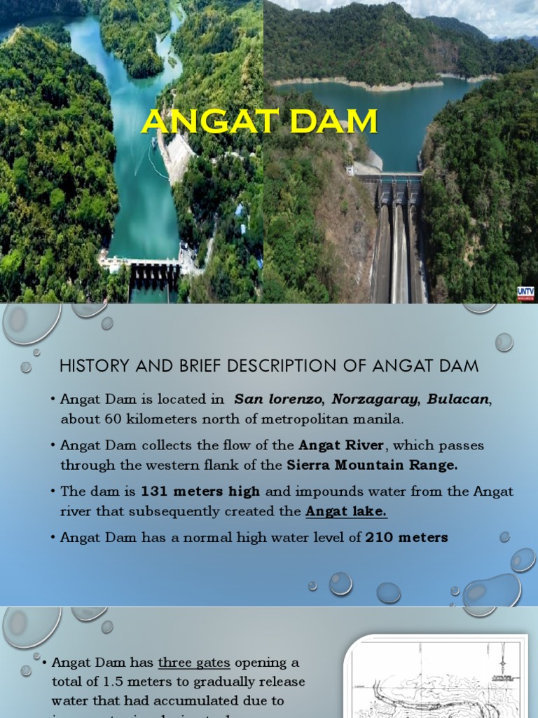 Angat Dam PDF Dam Fresh Water