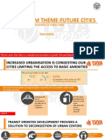 Yuvasangam Theme:Future Cities: Ensuring World Class Civic Amenities in Urban India