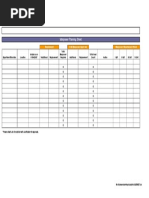 Manpower Planning Sheet: Requirement Total Manpower Approved Manpower Requirement Period