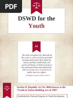 DSWD Services For Youth 06072019