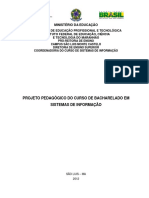 Projeto Pedagógico Sistemas de Informação 2012