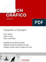 Design Gráfico - Tipografia aula