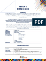 Region V Bicol Region: Capital Population Provinces, Cities and Municipalities