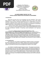 DepEd's 6 Flagship Health Programs | PDF
