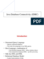 Java Database Connectivity (JDBC)