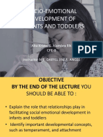 Socio-Emotional Development Inf Ant Todd