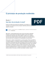 O Processo de Produção Multimídia