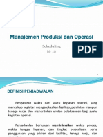 11 MPO Penjadwalan Operasi