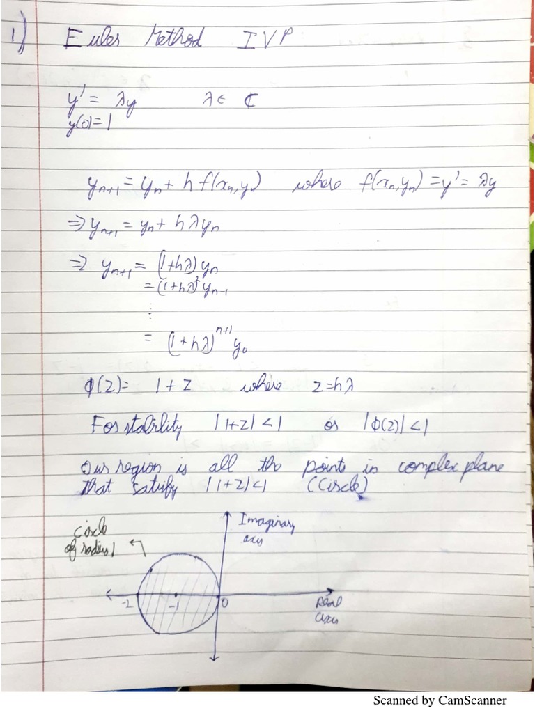Euler Method | PDF