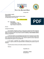 Tesda Letter of Intent