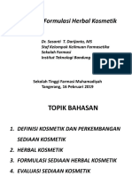 Dr. Sasanti Formulasi Herbal Kosmetik 2019 PDF