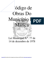 Código de Obras de Maricá