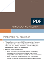 Psikologi Konsumen