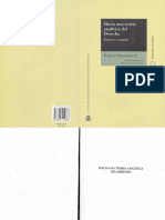 Comanducci, P. (2010) - Hacia Una Teoría Analítica Del Derecho. Ensayos Escogidos. Madrid, CEPC