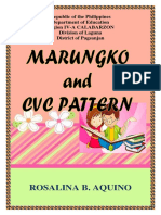 Marungko & CVC Pattern