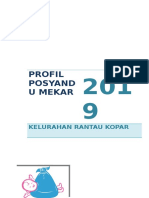 Contoh Profil Posyandu