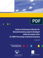 Measuring Impact: Performance Indicators for Electoral Assistance Projects