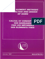 B30A - Finite Element Methods in Analysis and Designs of Dams PDF