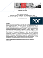 Patrimonio Como Esteio Da Relações Internacionais