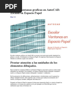 Ventanas graficas en Autocad