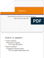 Passive vs Active