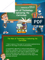 The Role of Technology in Delivering The Curriculum