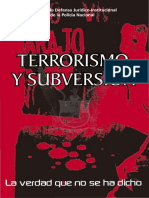 Terrorismo y Subversion