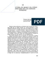 DERRIDA Jacques - La estructura, el signo y el juego en el discurso de las ciencias humanas.pdf