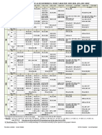 Department of Electrical Engineering, Time Table For Odd Sem. (Jul-Dec 2019)