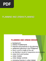 Planning and Urban Planning